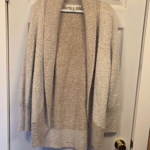 Max Studio Beige Knit Cardigan